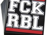 Aufkleber „FCK RBL“