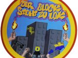Aufkleber “Der Block steht zu Lok 2“
