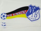 Aufkleber „Wir kommen! – VfB Leipzig“
