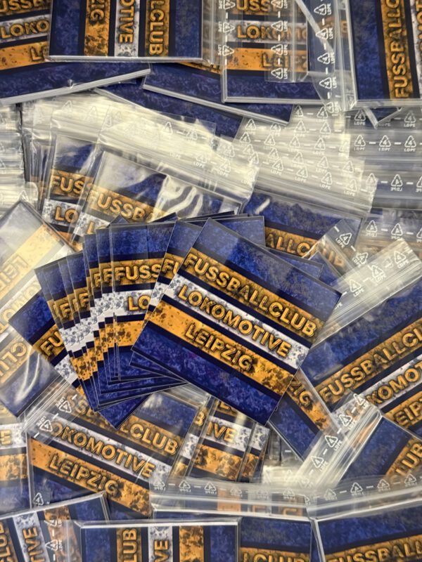 Aufkleber "Fussballclub Lokomotive Leipzig“