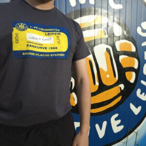 T-Shirt "Eintrittskarte grau"