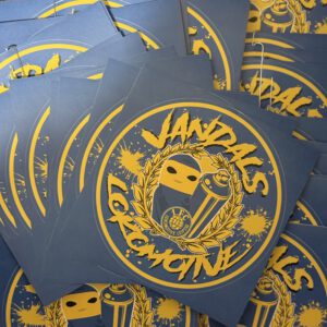 Aufkleber "Vandals Lokomotive“