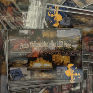 Aufkleber "Frohe Weihnachten"