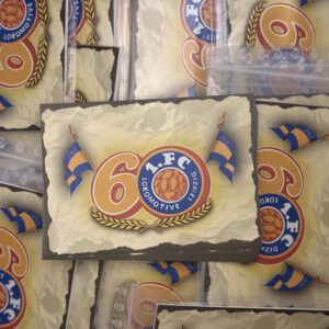 Aufkleber "60 Jahre 1. FC Lok"