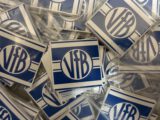 Aufkleber “VfB Logo Streifen horizontal (klein)“